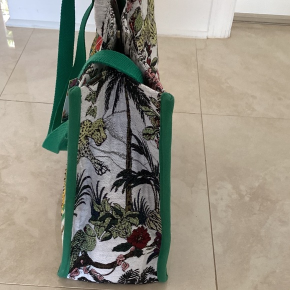 America & Beyond African Safari Embellished Beaded Limited Edition Tote Bag - Picture 7 of 16